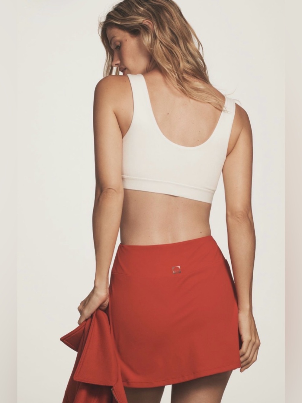 Anthropologie Daily Practice Mini Skort, Red Various Sizes NWT - Picture 4 of 4